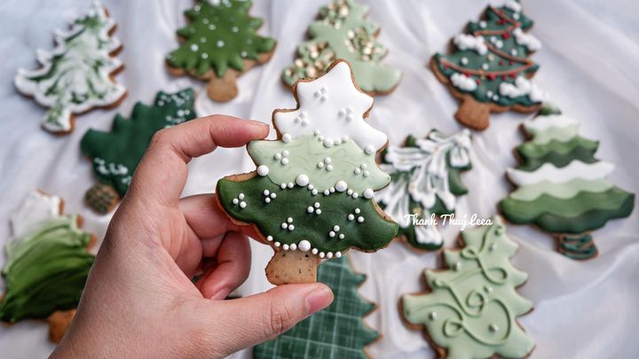 Chào Mùa Giáng Sinh 🎄🎄🎄Thói Quen Của Mình 3 Năm Nay, Năm Nào Cũng Vẽ Cookies Và